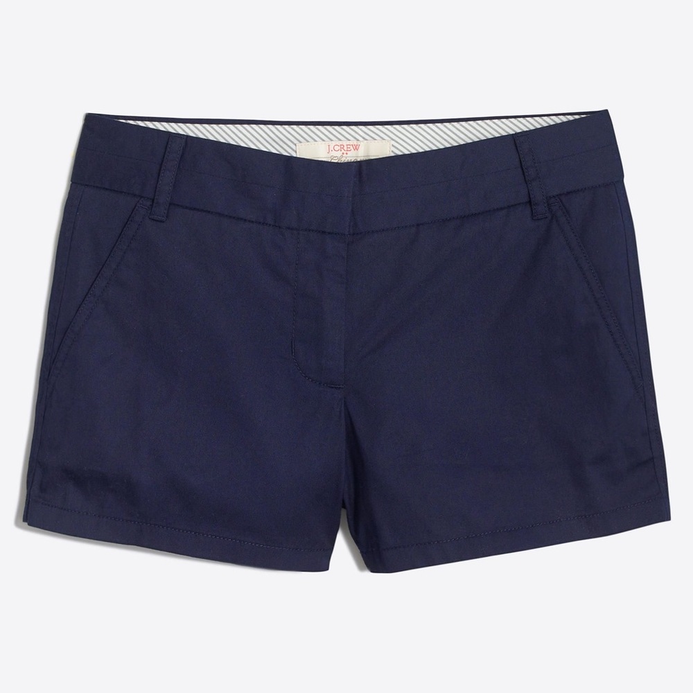 J. Crew vintage chino shorts - navy